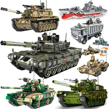 Tank Building Blocks Toys Military Vehicle Aircraft T90 Main Battle Tanks Boy Educational DIY Block Compatible Classic Bricks
Tank Building Blocks Toys Military Vehicle Aircraft T90 Main Battle Tanks Boy Educational DIY Block Compatible Classic Bricks