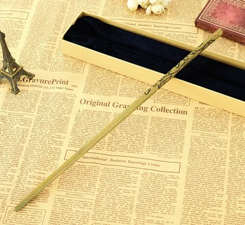 New Quality Deluxe Metal Core COS Luna Lovegood Magic Wand of Harri Movie Magical Wands with Gift Box Packing
New Quality Deluxe Metal Core COS Luna Lovegood Magic Wand of Harri Movie Magical Wands with Gift Box Packing