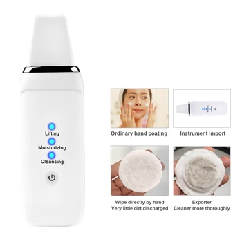 Ultrasonic Face Cleaning Machine Skin Scrubber Deep Cleaning Machine Skin Scrubber Remove Blackhead Acne Tool
Ultrasonic Face Cleaning Machine Skin Scrubber Deep Cleaning Machine Skin Scrubber Remove Blackhead Acne Tool