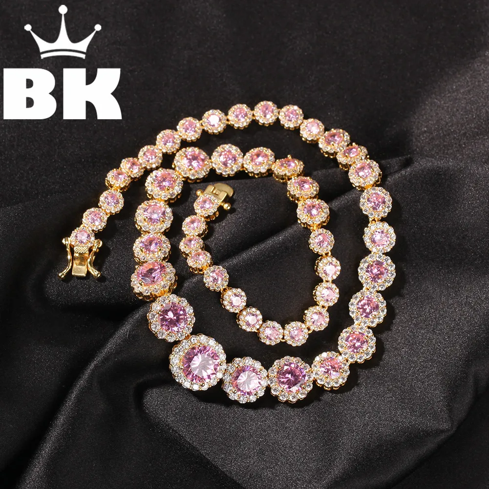 THE BLING KING Rose Gem MaxStone14mm Zirconia Lovely Top Quality Hiphop Necklace Luxury Full Iced Out CZ Jewelry For Men Women
THE BLING KING Rose Gem MaxStone14mm Zirconia Lovely Top Quality Hiphop Necklace Luxury Full Iced Out CZ Jewelry For Men Women