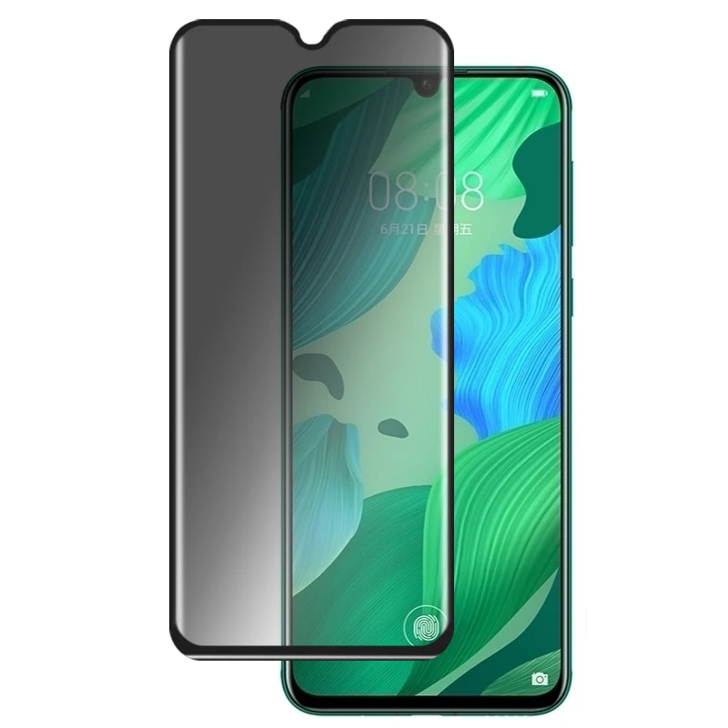 10pcs Full Cover Privacy Tempered Glass For Hua wei Nova 6 Anti-peeping Screen Protector Protecive Film | Мобильные телефоны и
