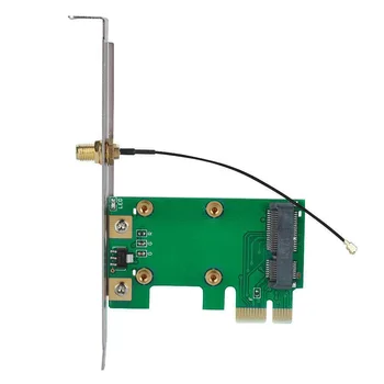 Wireless WiFi Antenna Replacement Desktop PC Adapter Card Convertor MiniPCI-E To PCI-E Laptop Network Add On Professional
Wireless WiFi Antenna Replacement Desktop PC Adapter Card Convertor MiniPCI-E To PCI-E Laptop Network Add On Professional