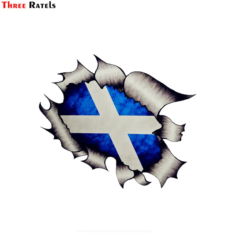 Three ratels FTC-728# 3d large ripped torn design shaded effect splat design with scotland scottish flag motif vinyl car sticker
Three ratels FTC-728# 3d large ripped torn design shaded effect splat design with scotland scottish flag motif vinyl car sticker