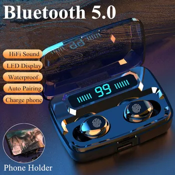 BEHATRDM11-9 Wireless Earphones TWS Bluetooth5.0 earphone HiFi IPX7 Waterproof earbuds Touch Control Earphones #35
BEHATRDM11-9 Wireless Earphones TWS Bluetooth5.0 earphone HiFi IPX7 Waterproof earbuds Touch Control Earphones #35