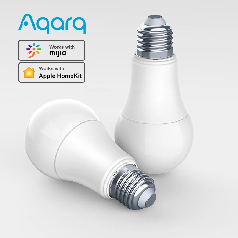 Умная Светодиодная лампа Aqara ZigBee настраиваемая белого цвета с дистанционным