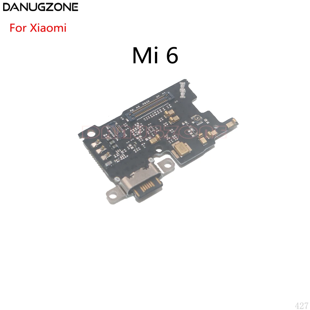 10 шт./лот для Xiaomi Mi 6 Mi6 M6 USB зарядная плата док-станция разъем штекер зарядный порт