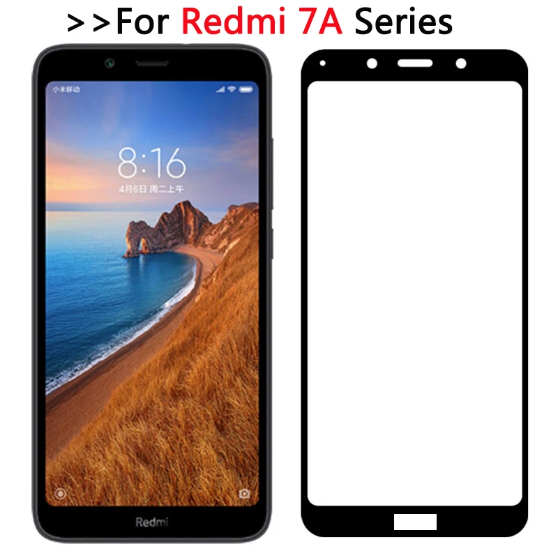 

redmi7a Tempered Glass For Xiaomi Redmi Note 7 note7 Screen Protector Film For xiomi Hongmi ksiomi xiaomi Redmi 7A 7 a A7 note 7