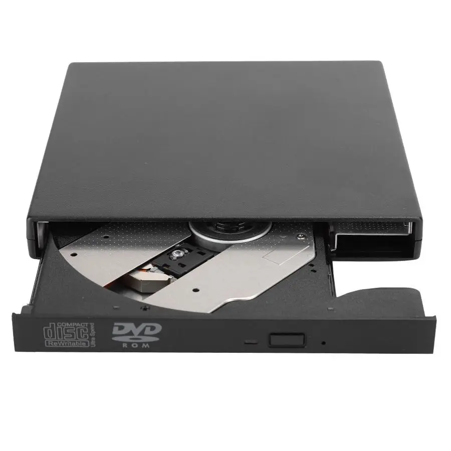 USB DVD Writer Universal Black External Optical Drive for Desktop Notebook Computer
USB DVD Writer Universal Black External Optical Drive for Desktop Notebook Computer