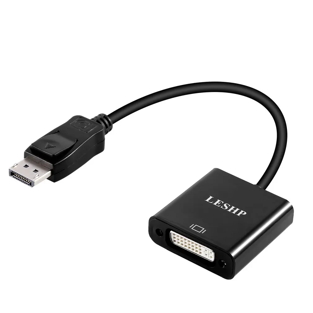 1080P DP to DVI Adapter DisplayPort Display Port to DVI Cable Adapter Converter Male to Female for Monitor Projector Displays
1080P DP to DVI Adapter DisplayPort Display Port to DVI Cable Adapter Converter Male to Female for Monitor Projector Displays