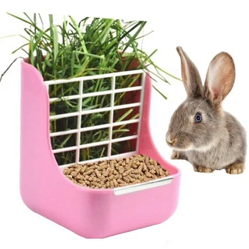 Rabbit Food Feeder Small Animal Supplies Rabbit Chinchillas Guinea Pig 2 in 1 Feeder Bowls Double Use for Grass and Food
Rabbit Food Feeder Small Animal Supplies Rabbit Chinchillas Guinea Pig 2 in 1 Feeder Bowls Double Use for Grass and Food