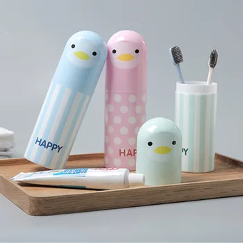 1pc Penguin Cartoon Toothbrush Cup Travel Mug Portable Toothbrush Toothpaste Holder Case Cup Holder Storage Box for Hiking
1pc Penguin Cartoon Toothbrush Cup Travel Mug Portable Toothbrush Toothpaste Holder Case Cup Holder Storage Box for Hiking