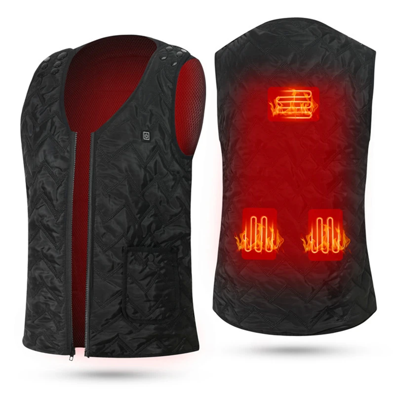 Vinmori Electric Heated Vest for Women and Men Washable Size Adjustable USB Charging Heating Vest for Motorcycle Snowmobile
Vinmori Electric Heated Vest for Women and Men Washable Size Adjustable USB Charging Heating Vest for Motorcycle Snowmobile