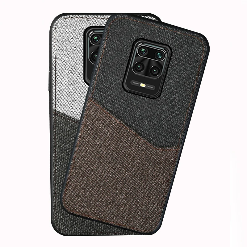 Business phone case with card slot For Xiaomi Redmi Note 9S NOTE 9 pro 8pro 8T SHOCKPROOF canvas back cover silicone protective 
Business phone case with card slot For Xiaomi Redmi Note 9S NOTE 9 pro 8pro 8T SHOCKPROOF canvas back cover silicone protective
