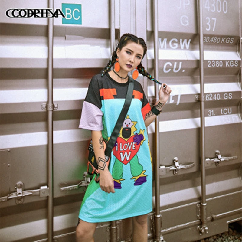 2020 Summer Women New Printing Street Style T-Shirt Female Cartoon Pattern Tees Ladies Leisure Splice Short Sleeve Tops LT47
2020 Summer Women New Printing Street Style T-Shirt Female Cartoon Pattern Tees Ladies Leisure Splice Short Sleeve Tops LT47