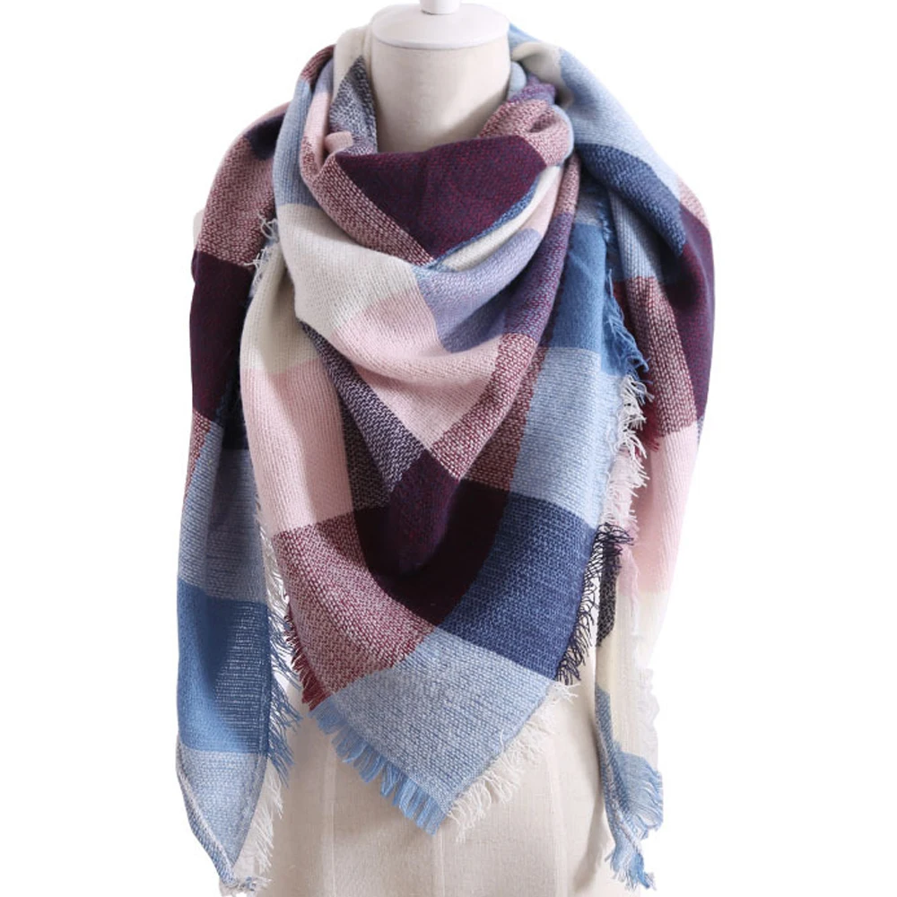 HEFLASHOR Plaid Color Simple Women Scarfs 2019 Triangular 140*140*190cm Cashmere Warm Autumn Winter Shawls Wraps Scarf for Women
HEFLASHOR Plaid Color Simple Women Scarfs 2019 Triangular 140*140*190cm Cashmere Warm Autumn Winter Shawls Wraps Scarf for Women