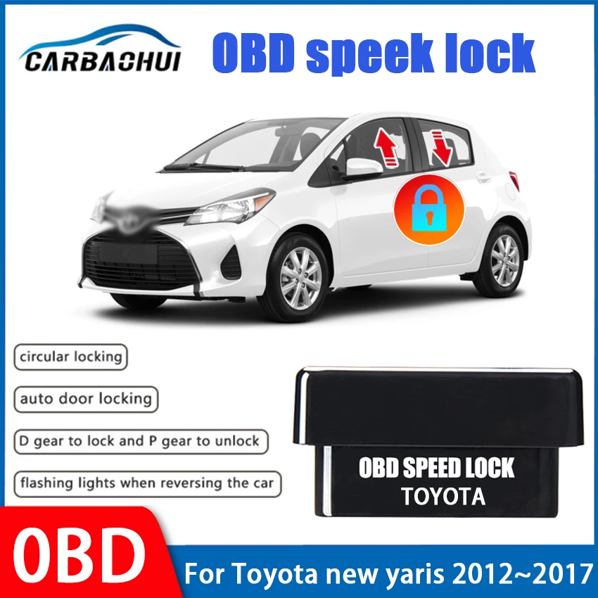 Car OBD Speed Lock Unlock Device 4 Doors Plug And Play For Toyota new yaris 2012 2013 2014 2015 2016 2017 Auto Accessories
Car OBD Speed Lock Unlock Device 4 Doors Plug And Play For Toyota new yaris 2012 2013 2014 2015 2016 2017 Auto Accessories
