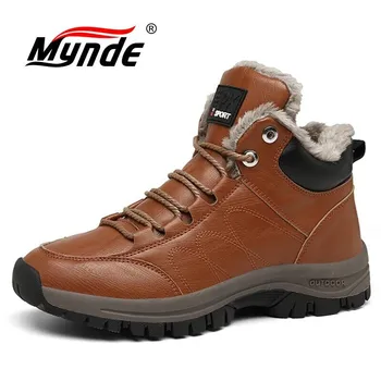 2020 Winter Men's Boots Plush Warm Men's Snow Boots Waterproof Leather Men's Ankle Boots Handmade Mens Shoes Zapatos De Hombre
2020 Winter Men's Boots Plush Warm Men's Snow Boots Waterproof Leather Men's Ankle Boots Handmade Mens Shoes Zapatos De Hombre