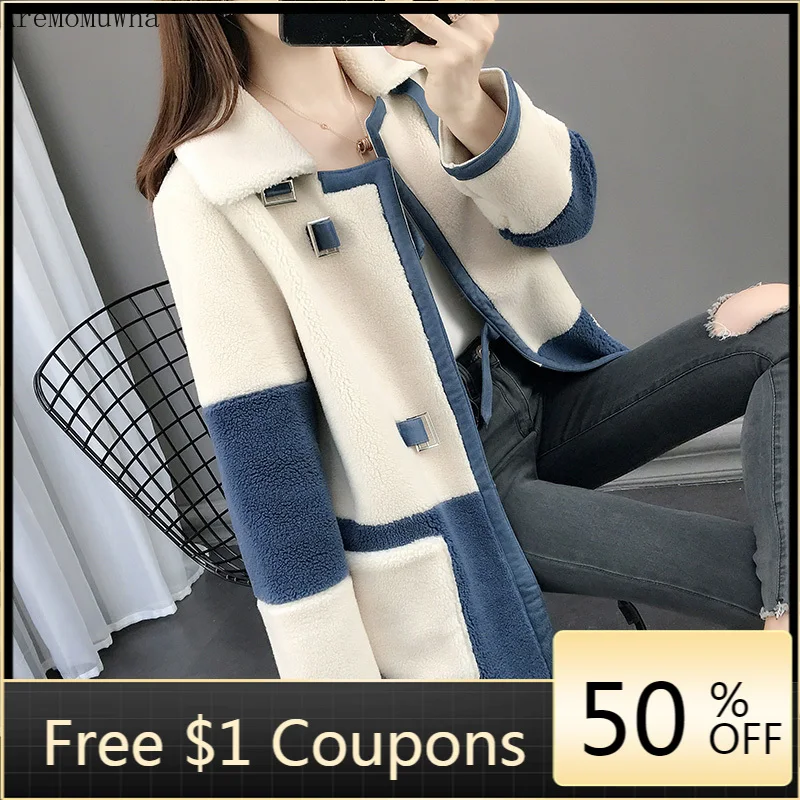 AreMoMuWha 2020 Autumn New Style Fur All-in-one Granular Sheep Shearing Coat Ladies Granular Fleece Short Lamb Wool Coat Women
AreMoMuWha 2020 Autumn New Style Fur All-in-one Granular Sheep Shearing Coat Ladies Granular Fleece Short Lamb Wool Coat Women