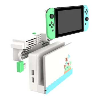 USB Dual Cooling Fan Heat Sink DC 5V Gamepad Cooling Radiator with Dust Cover for Nintendo Switch Accessories
USB Dual Cooling Fan Heat Sink DC 5V Gamepad Cooling Radiator with Dust Cover for Nintendo Switch Accessories