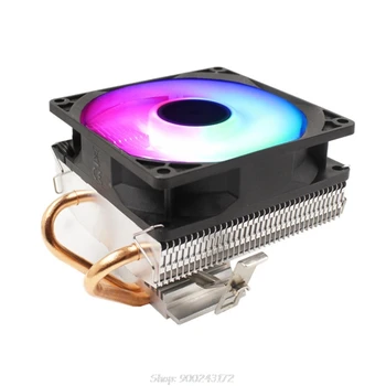 Silent CPU Cooler LGA/2011/115X/775 3 Pin PC Cooling Radiator 2 Copper Tubes 5 Colors LED Cooling Fan O16 20 Dropship
Silent CPU Cooler LGA/2011/115X/775 3 Pin PC Cooling Radiator 2 Copper Tubes 5 Colors LED Cooling Fan O16 20 Dropship