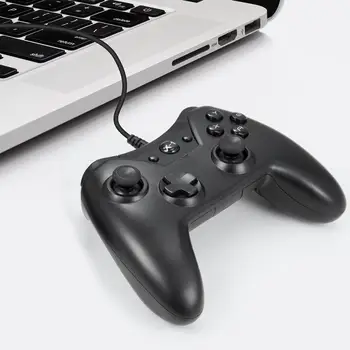 Wired Gamepad for XBOX-ONE USB Game Controller Slim Dual Vibration Game Joystick Joypad for PC Win 7 8 10
Wired Gamepad for XBOX-ONE USB Game Controller Slim Dual Vibration Game Joystick Joypad for PC Win 7 8 10