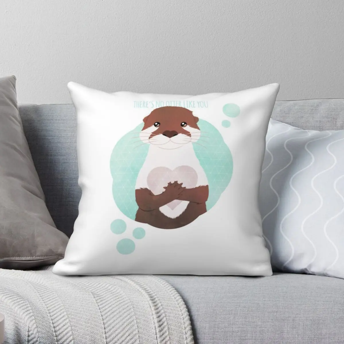 There's No Otter Like You Square Pillowcase Polyester Linen Velvet Printed Zip Decor Throw Pillow Case Room Cushion Case
There's No Otter Like You Square Pillowcase Polyester Linen Velvet Printed Zip Decor Throw Pillow Case Room Cushion Case