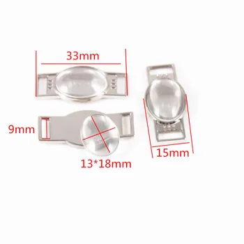 20pcs Customize Oval Shoelace Charms Whit (13*18mm&18*25mm) Clear Glass Cabochon for Sporty Shoe & Paracord Bracelet DIY Jewelry
20pcs Customize Oval Shoelace Charms Whit (13*18mm&18*25mm) Clear Glass Cabochon for Sporty Shoe & Paracord Bracelet DIY Jewelry