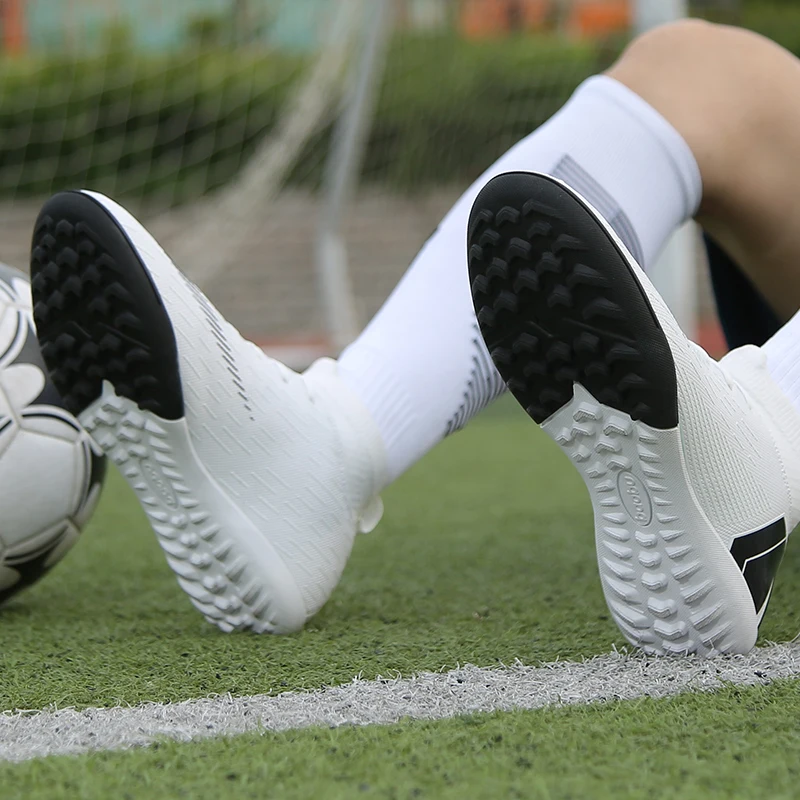 Men's Soccer Cleats High Ankle Football Shoes Hd4bd7e9e7a8b4fe9aedb8bc5afab61a8A.jpg - Men's Soccer Cleats High Ankle Football Shoes