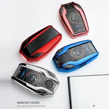 TPU Car Fully Key Case Cover Fully Key Shell Remote Key Protector for BMW 7 Series 740 6 Series GT 5 Series 530i X3 Display Key
TPU Car Fully Key Case Cover Fully Key Shell Remote Key Protector for BMW 7 Series 740 6 Series GT 5 Series 530i X3 Display Key