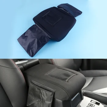 DWCX Black Neoprene Center Console Armrest Lid Cushion Cover w/ 2 Stroage Bag Pocket fit for Toyota 4Runner 2017 2018 2019 2020 
DWCX Black Neoprene Center Console Armrest Lid Cushion Cover w/ 2 Stroage Bag Pocket fit for Toyota 4Runner 2017 2018 2019 2020