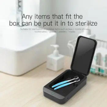 Mobile Phone Clean Disinfection Box Multifuntion UV LED Sterilizer Box Autoclave Sterilizer USB Powered Smart Home Electronics
Mobile Phone Clean Disinfection Box Multifuntion UV LED Sterilizer Box Autoclave Sterilizer USB Powered Smart Home Electronics