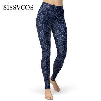 Jeans Printed Leggings for Women Blue Paisley Flowers Patterned Ankle Length High Waist Fitness Buttery Soft Plus Size Trousers
Jeans Printed Leggings for Women Blue Paisley Flowers Patterned Ankle Length High Waist Fitness Buttery Soft Plus Size Trousers