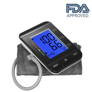 Tonometer LCD Upper Arm Blood Pressure Monitor with Cuff Digital Pulse Rate/2 User Mode/90 Data Memory/IHB Indicator
Tonometer LCD Upper Arm Blood Pressure Monitor with Cuff Digital Pulse Rate/2 User Mode/90 Data Memory/IHB Indicator