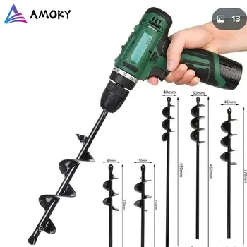 AMKOY 4X22CM Garden Spiral Drill Bit Earth Auger For Electric Drill Modified Ground Drill Gardening Planting Hole Digger Tools 
AMKOY 4X22CM Garden Spiral Drill Bit Earth Auger For Electric Drill Modified Ground Drill Gardening Planting Hole Digger Tools