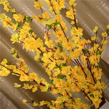 Diy High-End Simulation Big Peach Branch Home Decoration Flower Plastic Fake Flower Bouquet Short Section 65cm Yellow
Diy High-End Simulation Big Peach Branch Home Decoration Flower Plastic Fake Flower Bouquet Short Section 65cm Yellow