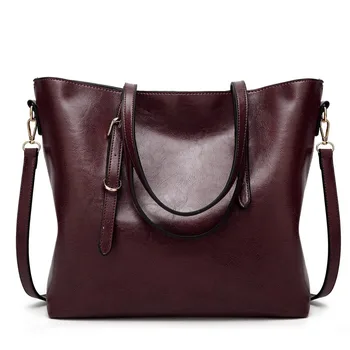 2020 New Women's Handbag Europe and America Oil Pitote Bag Fashion Shoulder Diagonal Handbag Women's Handbag
2020 New Women's Handbag Europe and America Oil Pitote Bag Fashion Shoulder Diagonal Handbag Women's Handbag