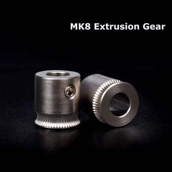 MK8 Extrusion Gear 1.75MM Filament Driver Wheel Gear Feeding For MK8 Extruder/Titan Extruder Ender3 CR10 3D Printer Accessories
MK8 Extrusion Gear 1.75MM Filament Driver Wheel Gear Feeding For MK8 Extruder/Titan Extruder Ender3 CR10 3D Printer Accessories