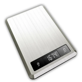 Bluetooth Smart Kitchen Electronic Scale Waterproof Gram Scale Stainless Steel Baking Scale Nutrition Scale Food Weighing 5KG/1g
Bluetooth Smart Kitchen Electronic Scale Waterproof Gram Scale Stainless Steel Baking Scale Nutrition Scale Food Weighing 5KG/1g