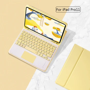 For Pro11 2018 2020 Ultra Slim Smart Cover Bluetooth Touchpad Keyboard Case 62KA
For Pro11 2018 2020 Ultra Slim Smart Cover Bluetooth Touchpad Keyboard Case 62KA