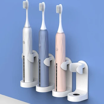 1Pc Creative Traceless Stand Rack Toothbrush Organizer Electric Toothbrush Wall-Mounted Holder Space Saving Bathroom Accessories
1Pc Creative Traceless Stand Rack Toothbrush Organizer Electric Toothbrush Wall-Mounted Holder Space Saving Bathroom Accessories