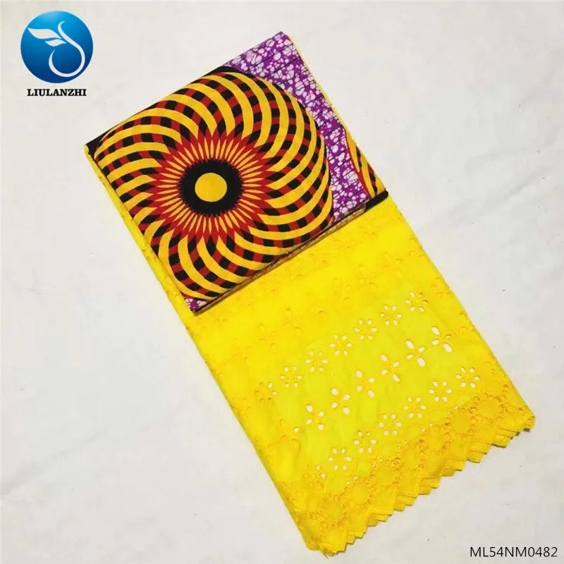 LIULANZHI Ankara Fabrics High Quality Prints 3 yards, Voile Lace African Lace 2.5 yards Cheaper Tissu Lace ML54NM0457-84
LIULANZHI Ankara Fabrics High Quality Prints 3 yards, Voile Lace African Lace 2.5 yards Cheaper Tissu Lace ML54NM0457-84