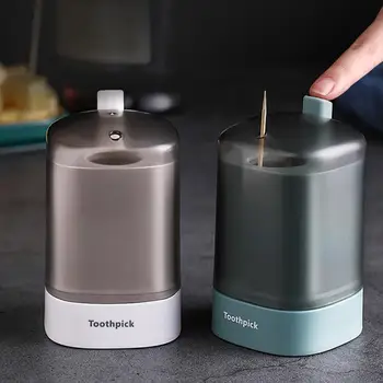Press Type Automatic Pop-up Toothpick Box Holder Container Portable Toothpick Dispenser Use as office, home, restaurant
Press Type Automatic Pop-up Toothpick Box Holder Container Portable Toothpick Dispenser Use as office, home, restaurant