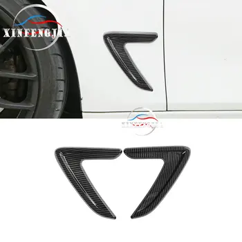 For BMW 3 Series F30 13-18 Carbon Fiber Color Side Wing Air Flow Fender Cover Trim 
For BMW 3 Series F30 13-18 Carbon Fiber Color Side Wing Air Flow Fender Cover Trim