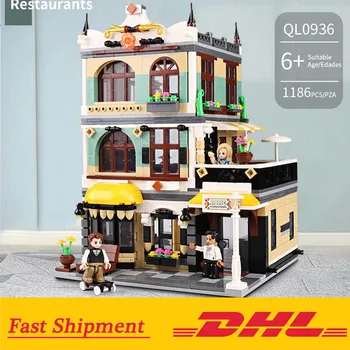 New Street View The Rome Restaurant House Set Compatible With 10246 Building Blocks Lepinblocks Toy for Children Gifts
New Street View The Rome Restaurant House Set Compatible With 10246 Building Blocks Lepinblocks Toy for Children Gifts