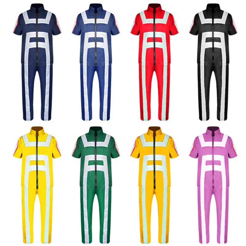 New Cosplay Costume My Hero College school uniform set Anime Halloween Gymnastic clothes Summer Short Sleeve Suit 8 Colors
New Cosplay Costume My Hero College school uniform set Anime Halloween Gymnastic clothes Summer Short Sleeve Suit 8 Colors