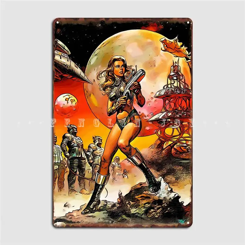 Barbarella Metal Plaque Poster Club Party Customize Poster Cinema Tin Sign Poster
Barbarella Metal Plaque Poster Club Party Customize Poster Cinema Tin Sign Poster