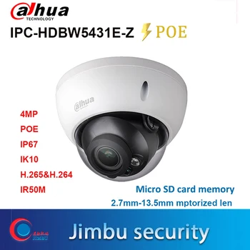 Dahua 4MP IP camera IPC-HDBW5431E-Z WDR Network h.265 IR50m PoE 2.7mm ~12mm motorized lens IK10 Micro SD memory 128GB IVS
Dahua 4MP IP camera IPC-HDBW5431E-Z WDR Network h.265 IR50m PoE 2.7mm ~12mm motorized lens IK10 Micro SD memory 128GB IVS