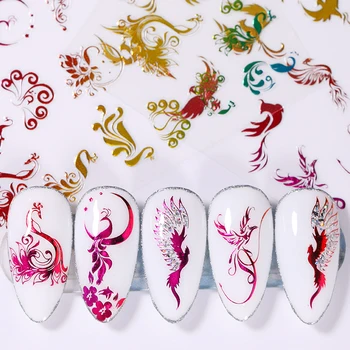 LEMOOC Gold Laser Effect 3D Nail Sticker Beautiful Design Transfer Sliders Dragon Style 3D Accessories Decoration
LEMOOC Gold Laser Effect 3D Nail Sticker Beautiful Design Transfer Sliders Dragon Style 3D Accessories Decoration