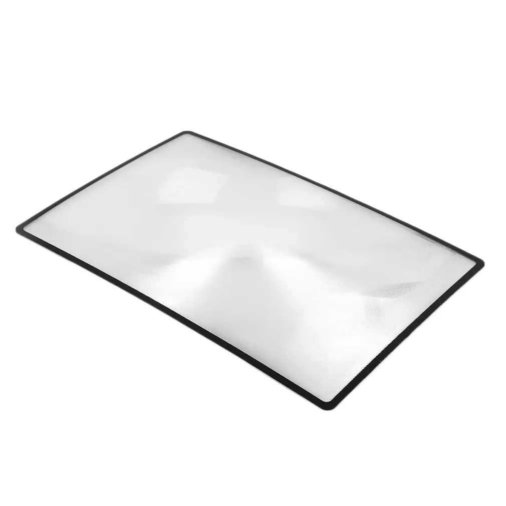 A5 Flat PVC Magnifier Sheet X3 Book Page Magnification Magnifying Reading Glass Lens 180x120mm hot selling Convinient
A5 Flat PVC Magnifier Sheet X3 Book Page Magnification Magnifying Reading Glass Lens 180x120mm hot selling Convinient