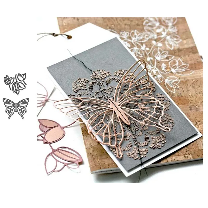 JC Metal Cutting Dies Butterfly Flowers for Scrapbooking Die Cut Handmade Tools Card Make Stencil Craft Mold Mould Album Decor
JC Metal Cutting Dies Butterfly Flowers for Scrapbooking Die Cut Handmade Tools Card Make Stencil Craft Mold Mould Album Decor